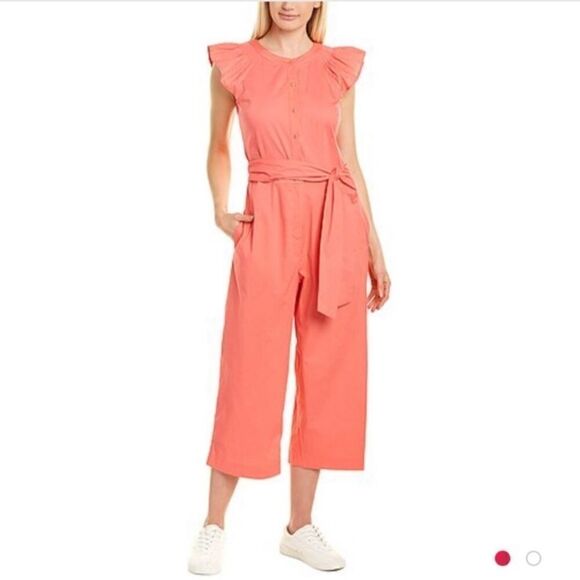 Gal Meets Glam Jumpsuit with ruffle sleeves - Picture 4 of 6